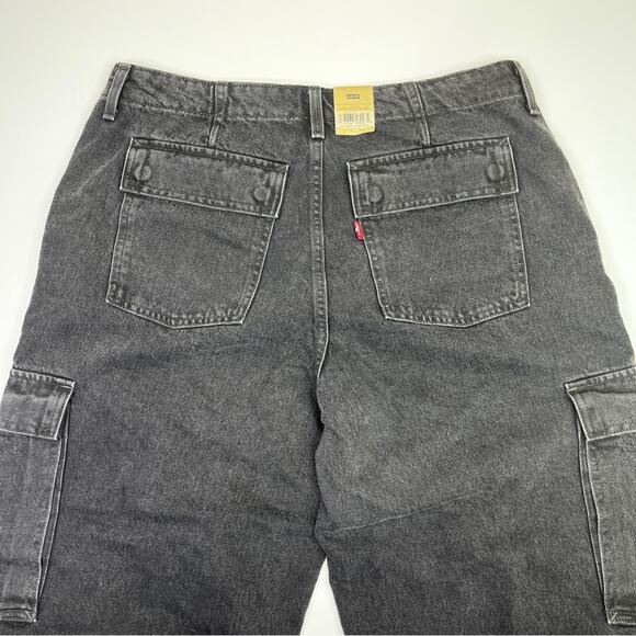 Levi's Baggy Cargo Denim pants open mind black - 31 - Picture 8 of 12